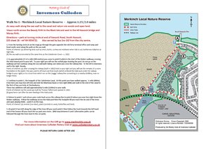 Rotary Club of Inverness Culloden Walk Guide